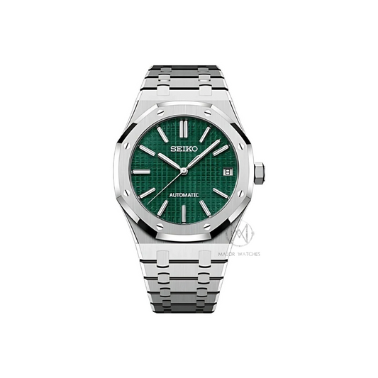 Seiko Mod Royal Oak Green